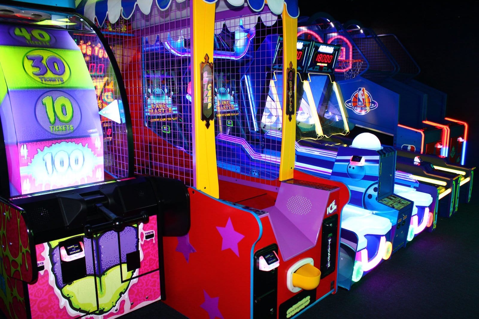 Arcade in Monster Mini Golf, CO