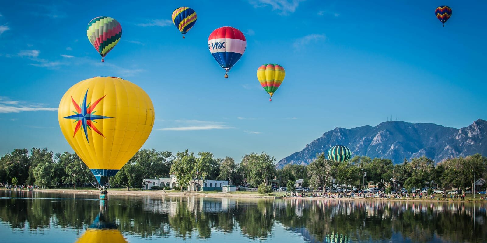 Balloon Classic in Memorial Park, Colorado Springs