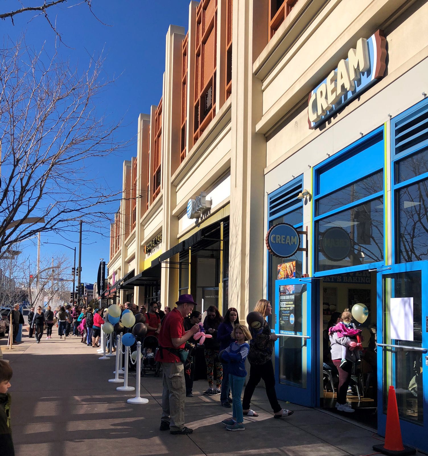 Cream store at Belmar in Lakewood, CO