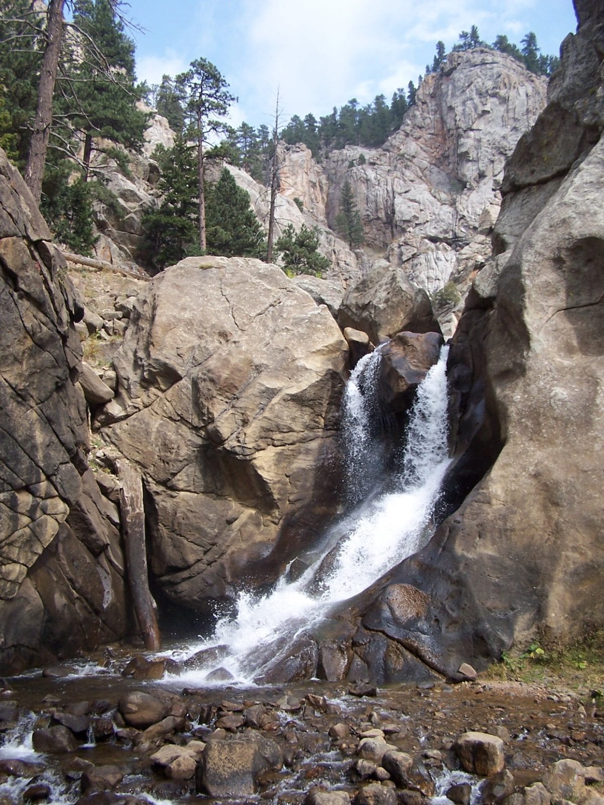 Boulder Falls in Boulder, CO