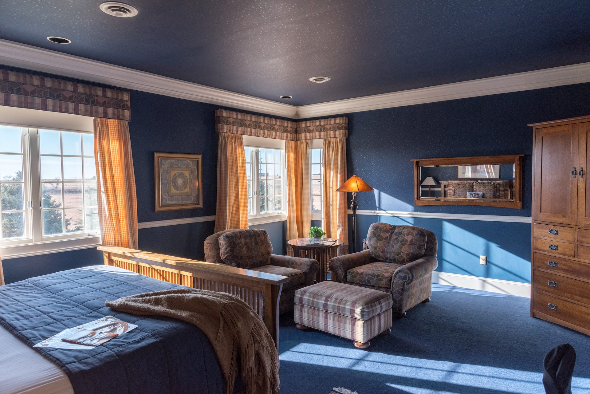 room at the claremont inn and winery