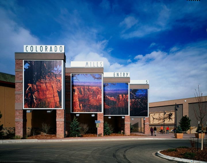 Colorado Mills Mall entry in Lakewood