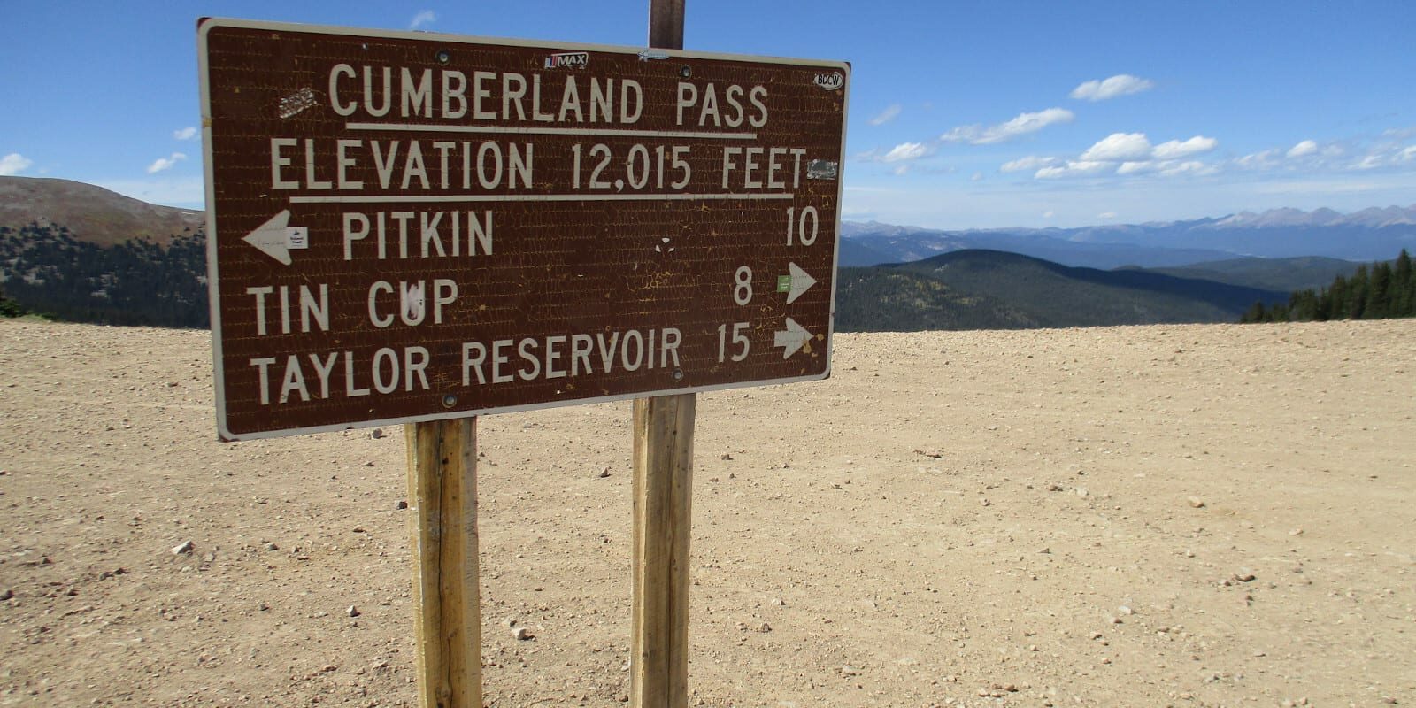 Cumberland Pass, CO