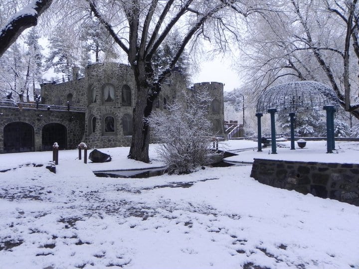 Dunafon Castle in Idledale, CO