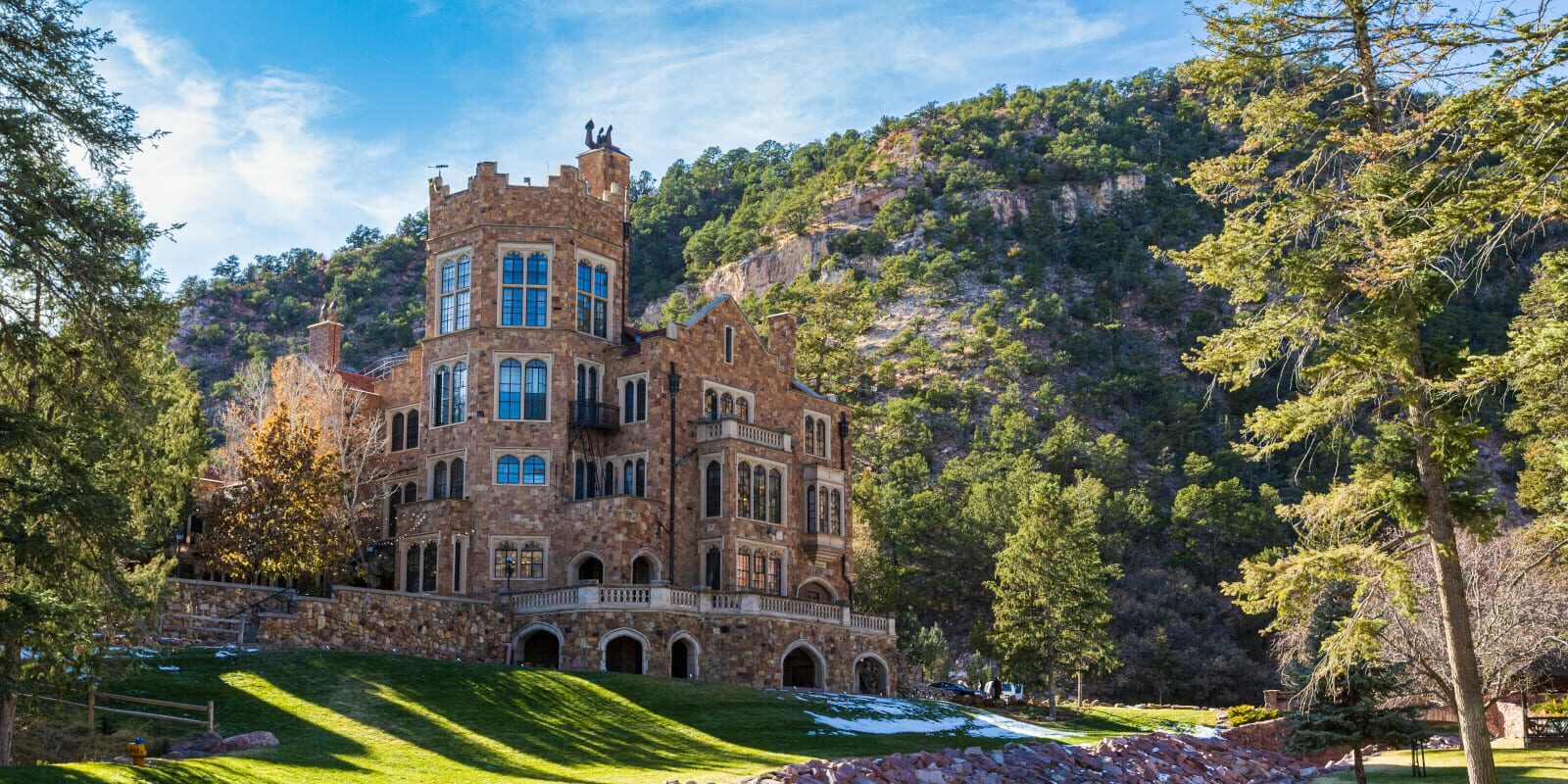 Glen Eyrie Castle in Colorado Springs