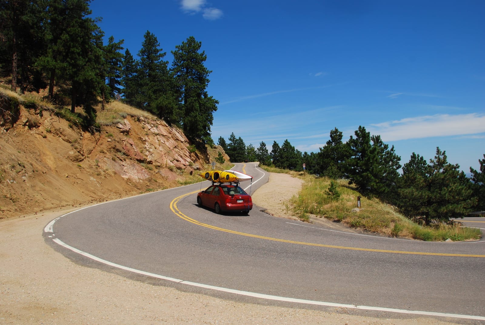 Headed to Gross Reservoir, CO