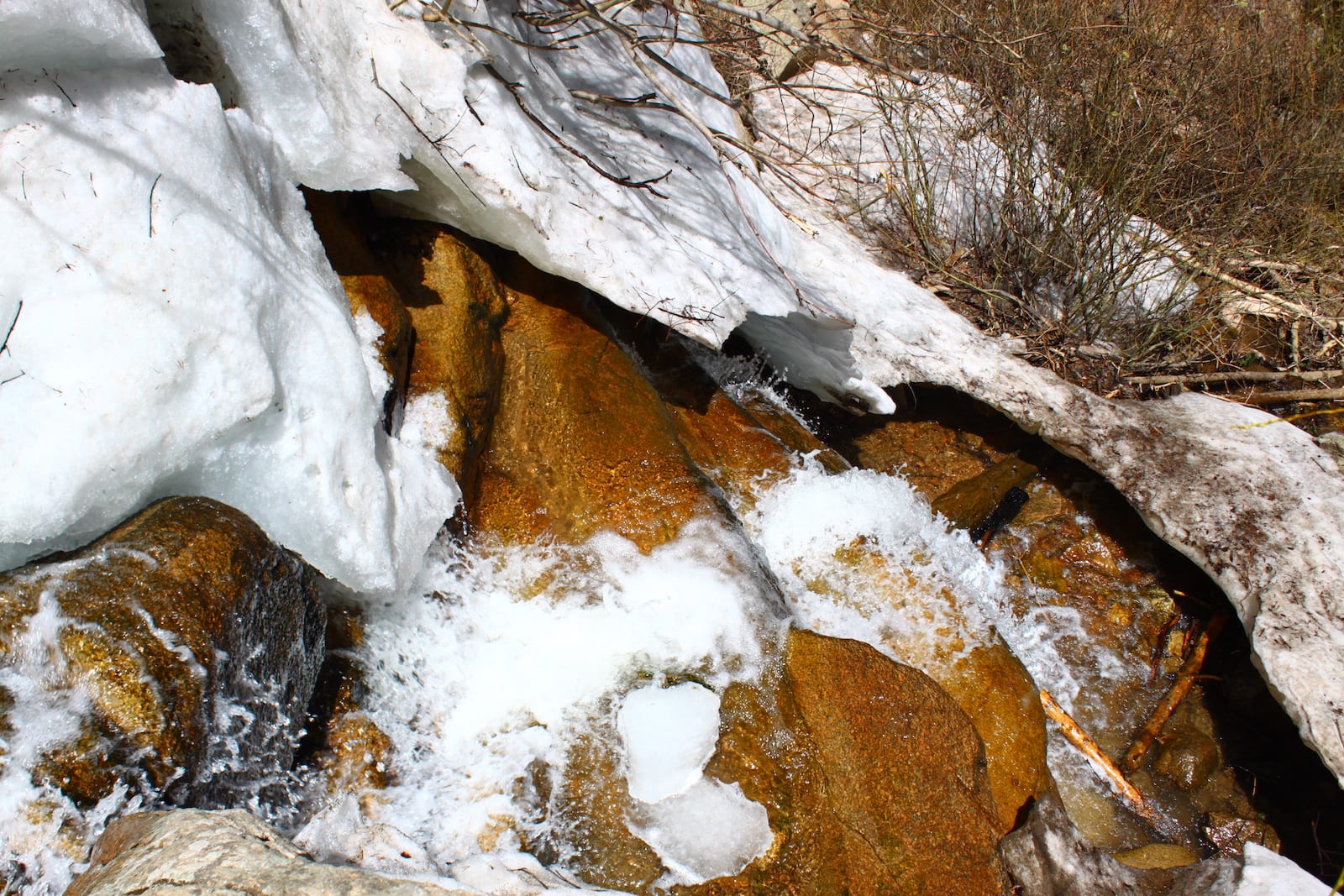 Maxwell Falls in Evergreen, CO