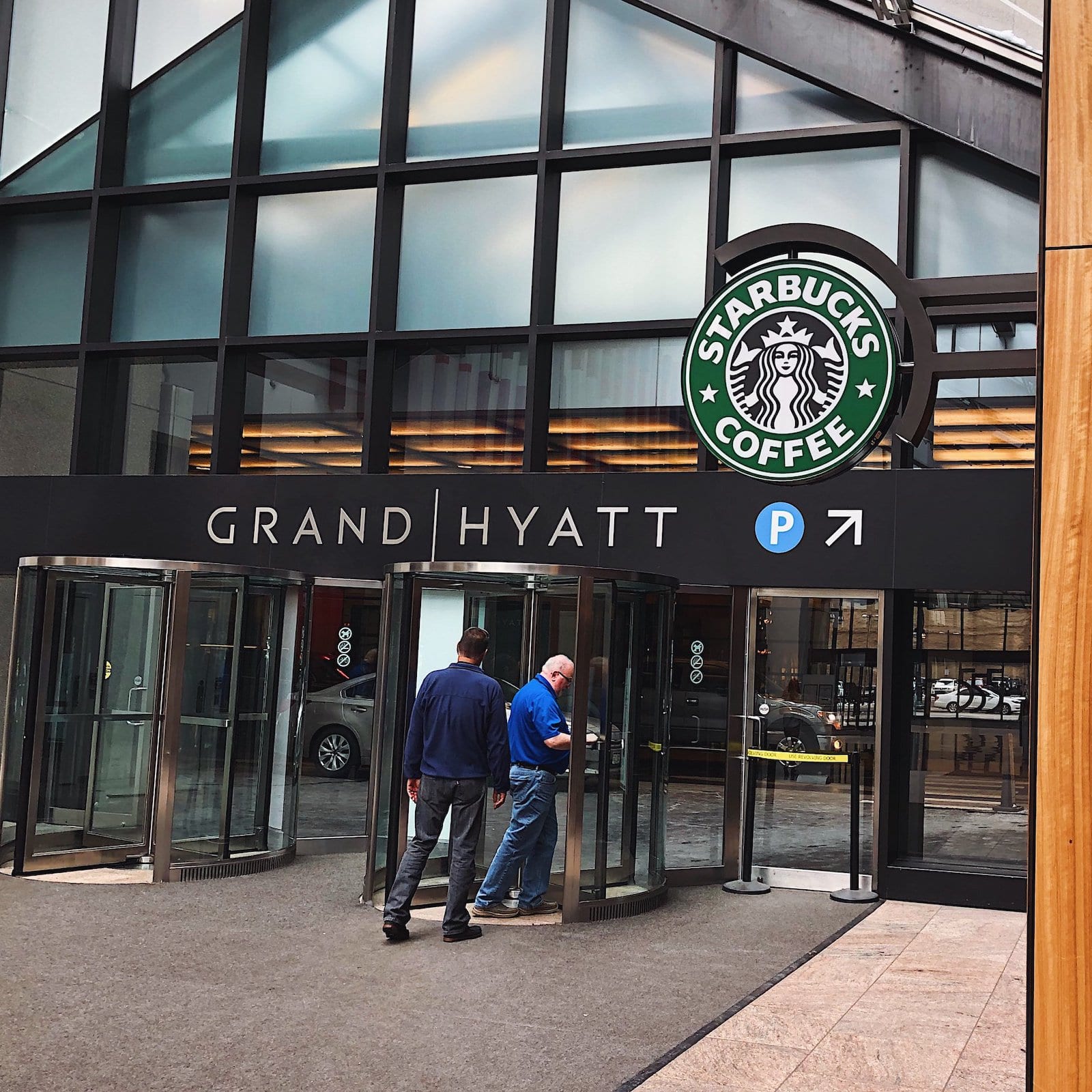 Starbucks coffee at Grand Hyatt Denver, Co