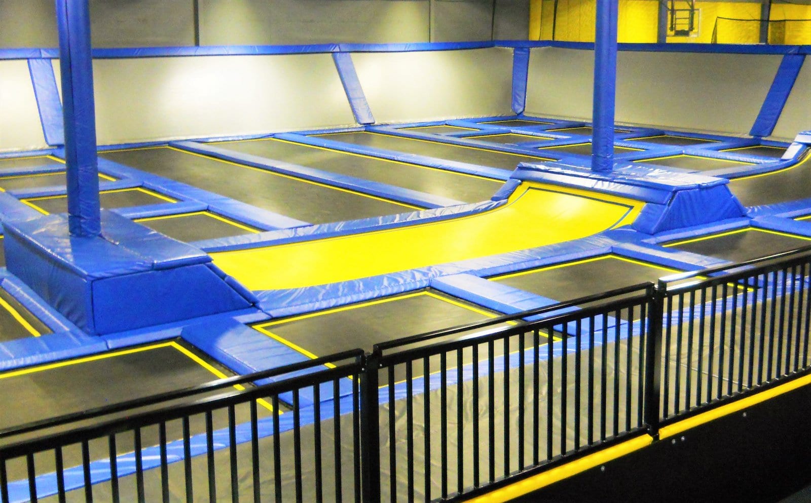 Trampoline Court in Springs Adventure Park, CO
