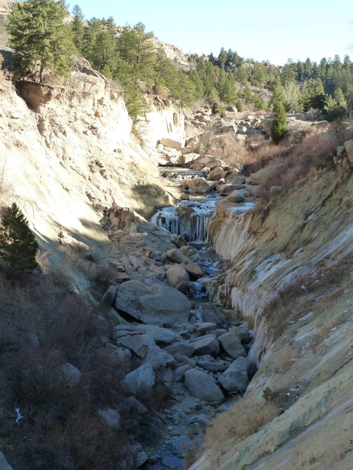 Waterfall Hike at Castlewood Canyon State Park, CO