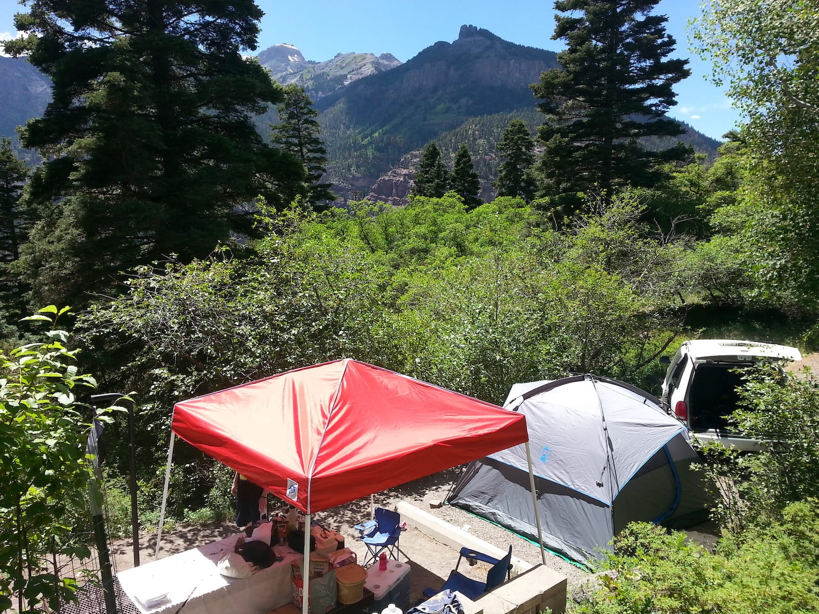 Amphitheater Campground Ouray CO