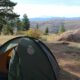 Dispersed Camping near Deckers CO Tent