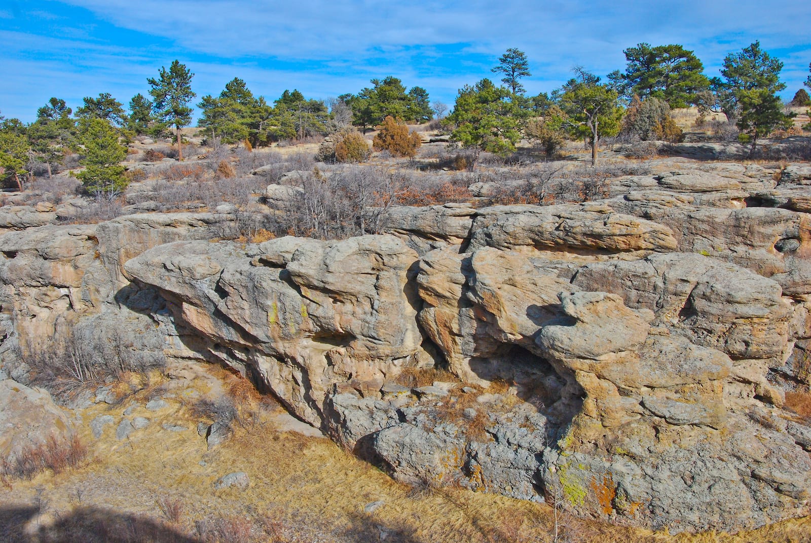 Castlewood Canyon State Park Boulders