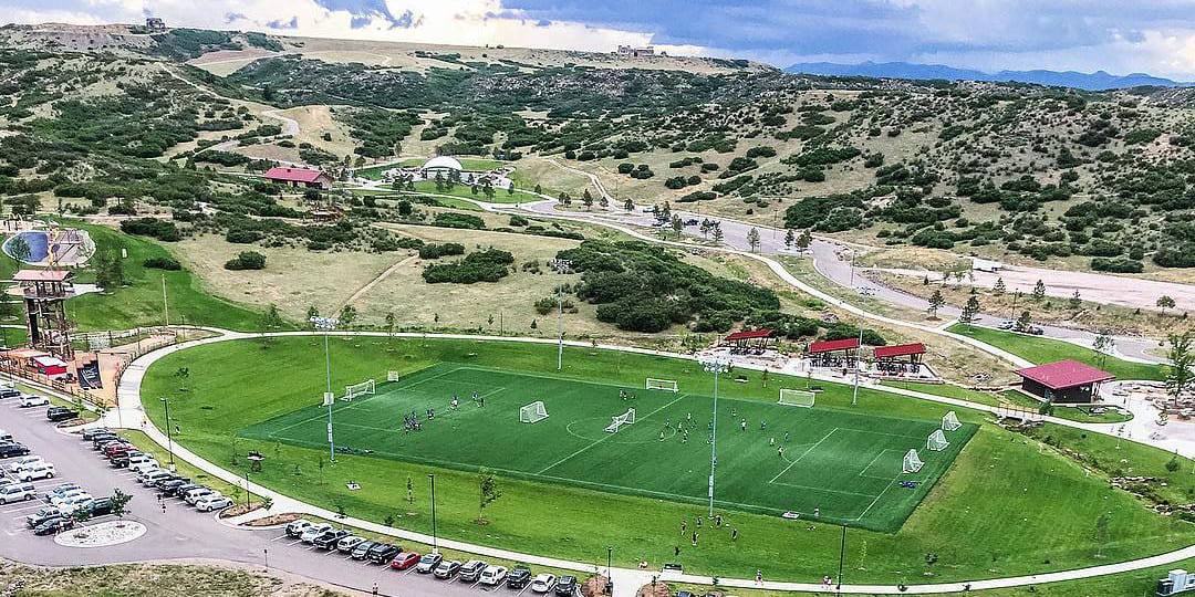 Phillip S. Miller Park Soccer Field Castle Rock CO