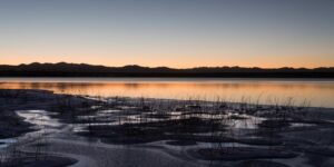 Cherry Creek Reservoir Aurora Colorado Sunset