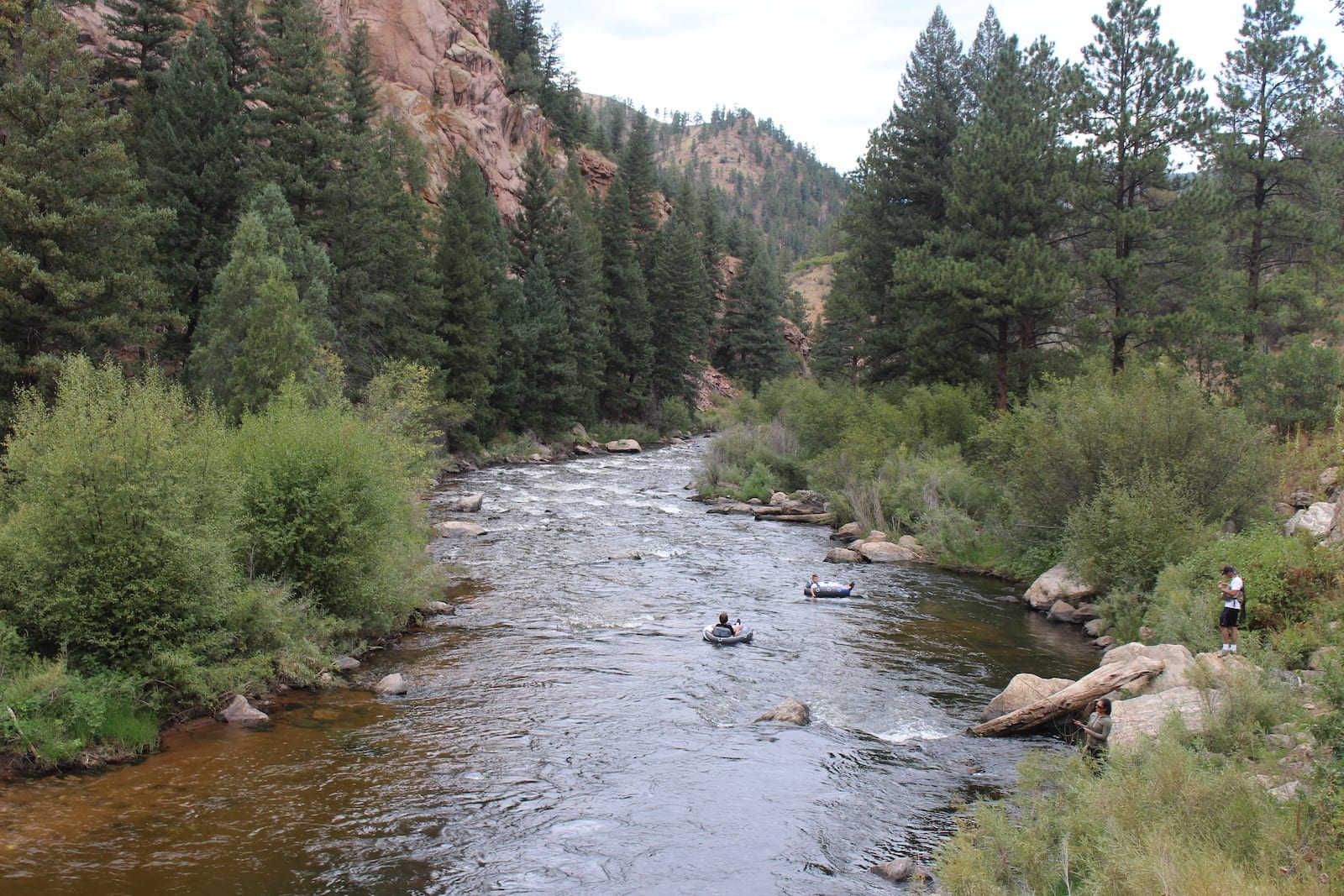 South Platte River Tubing Deckers Colorado
