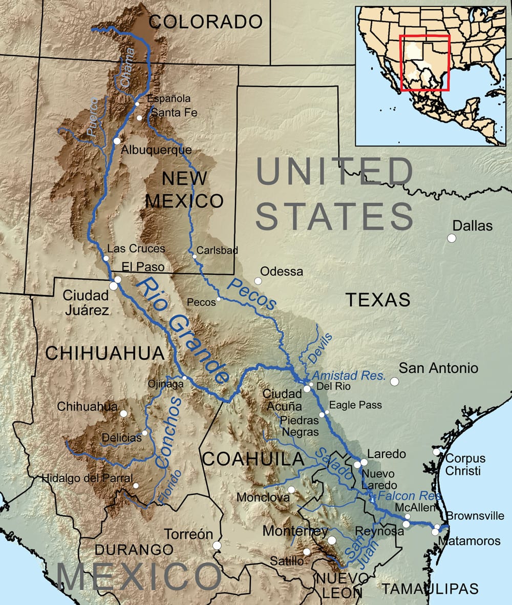 14+ Rivers In Colorado Map