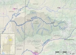 White River Colorado Utah Basin Map