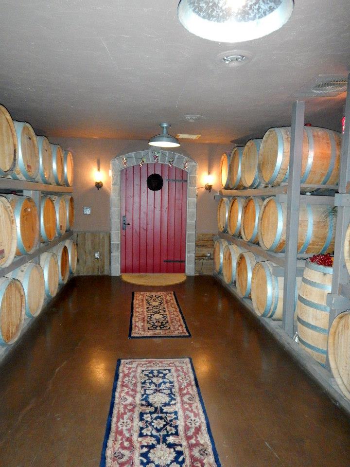 wine cellar at graystone winery