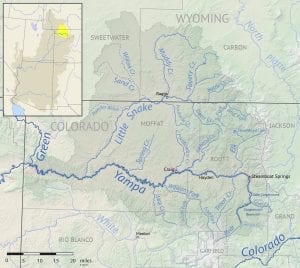 Yampa River Basin Map