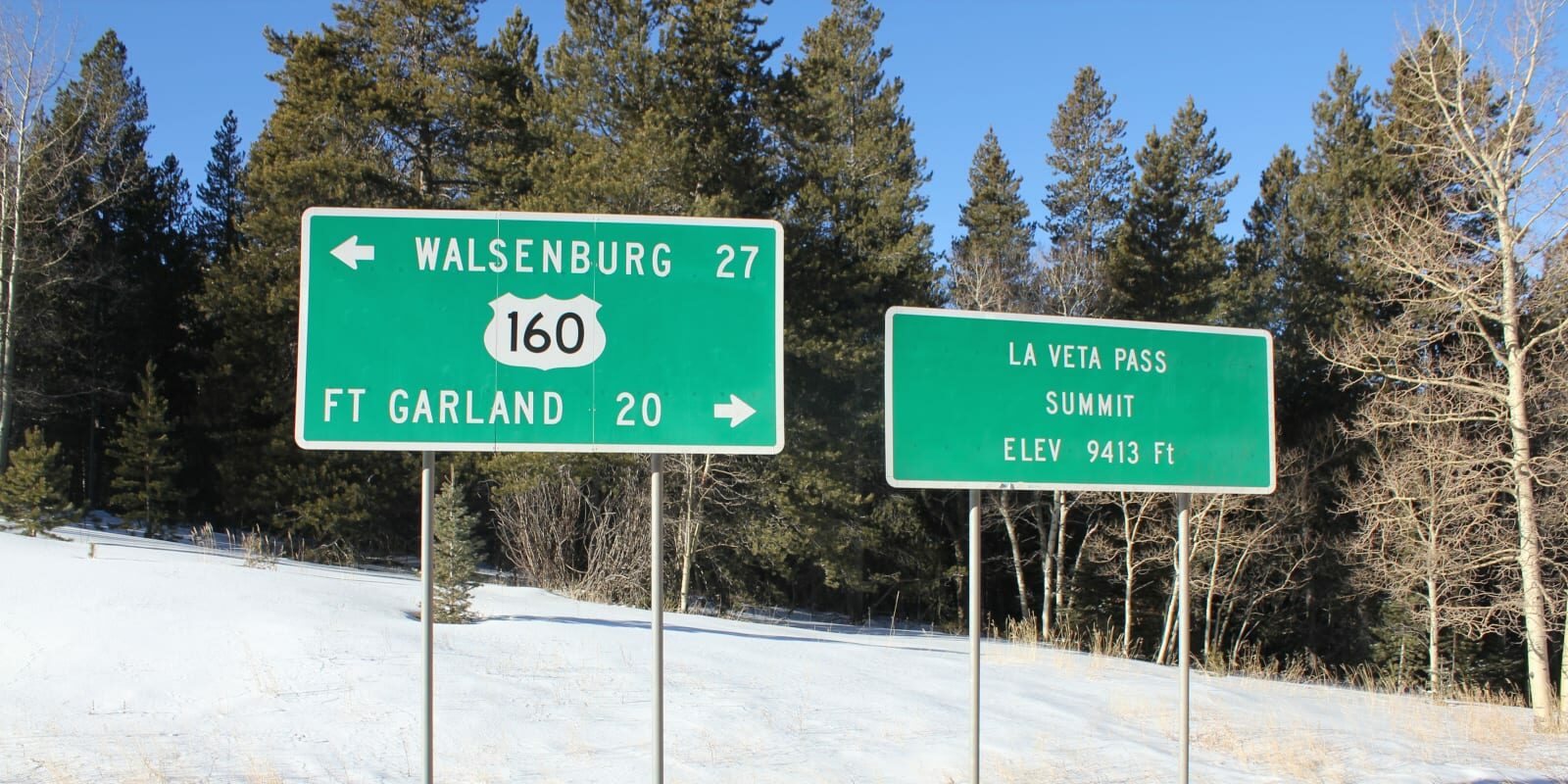 La Veta Pass La VetaFort Garland, CO New (North) and Old La Veta