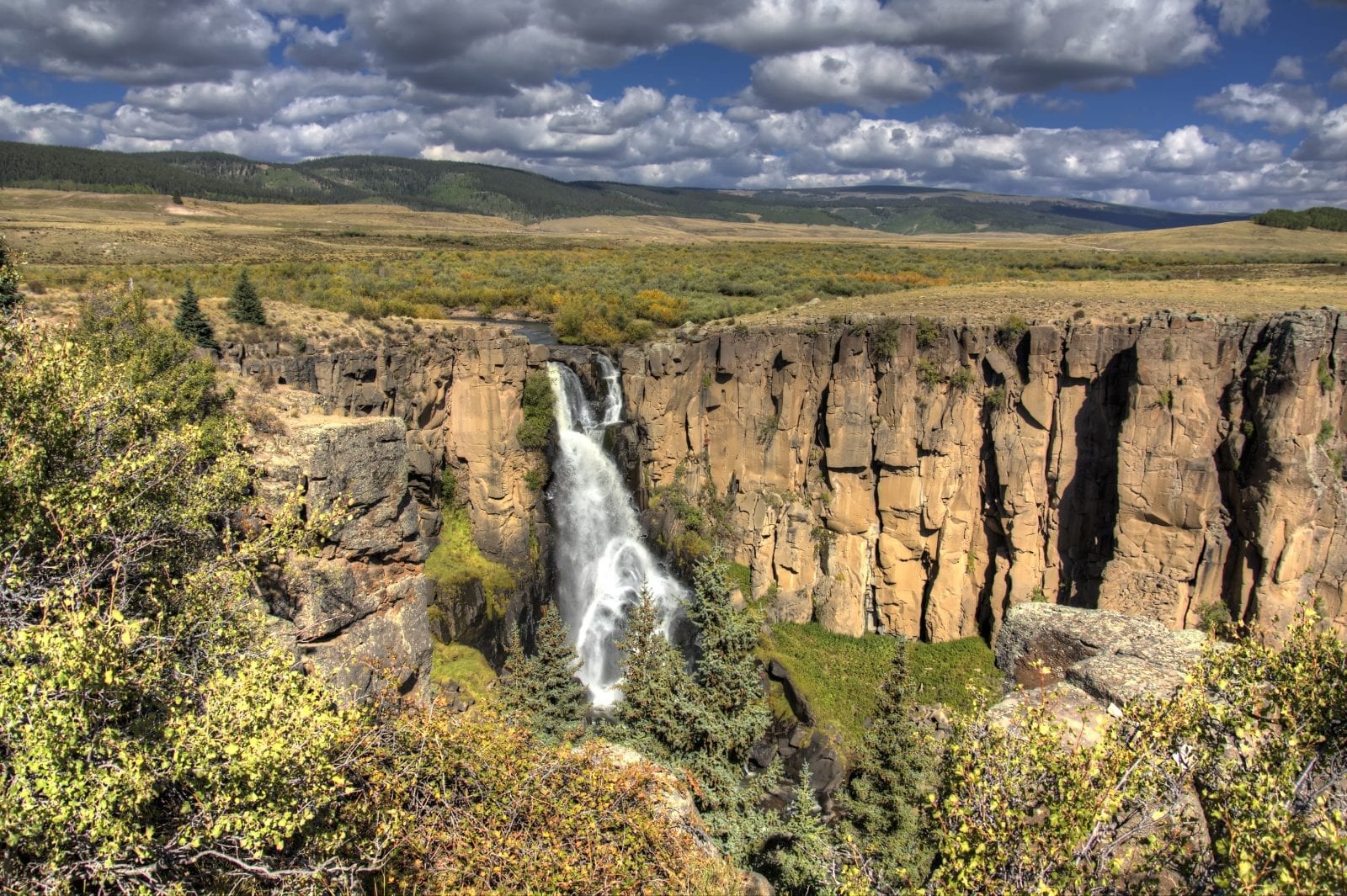 North Clear Creek Falls, CO