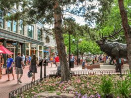 Pearl Street Mall in Boulder, CO