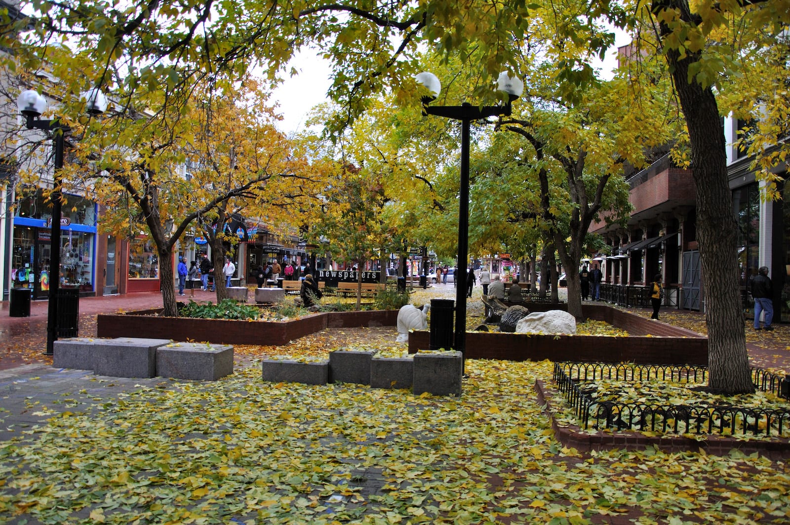 Pearl Street Mall in Boulder, CO