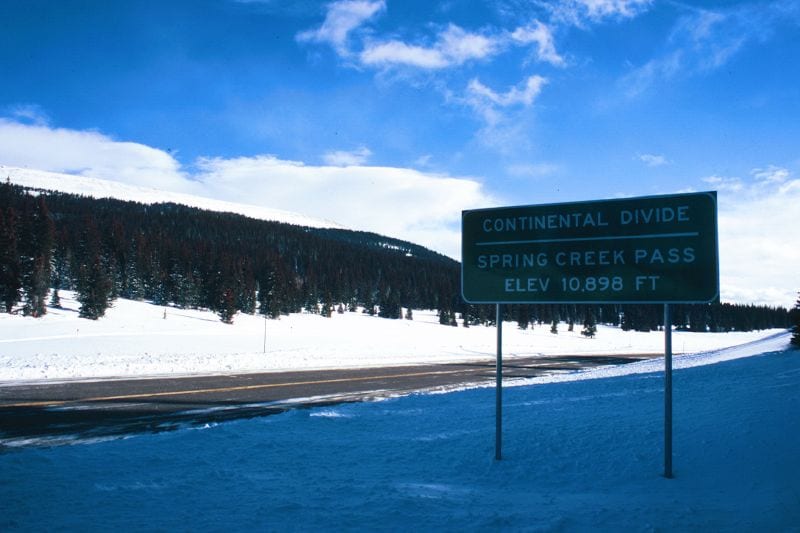 Springs Creek Pass, CO