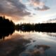 Camping near Telluride CO Alta Lakes Evening