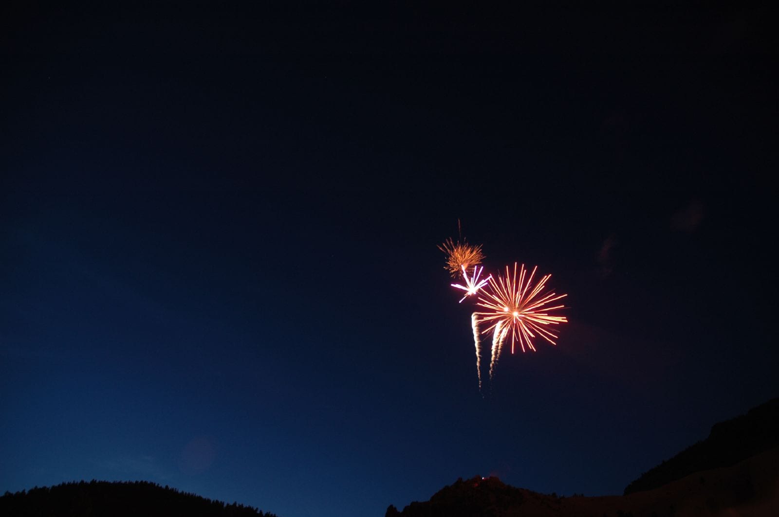 Creede CO Fourth of July Fireworks