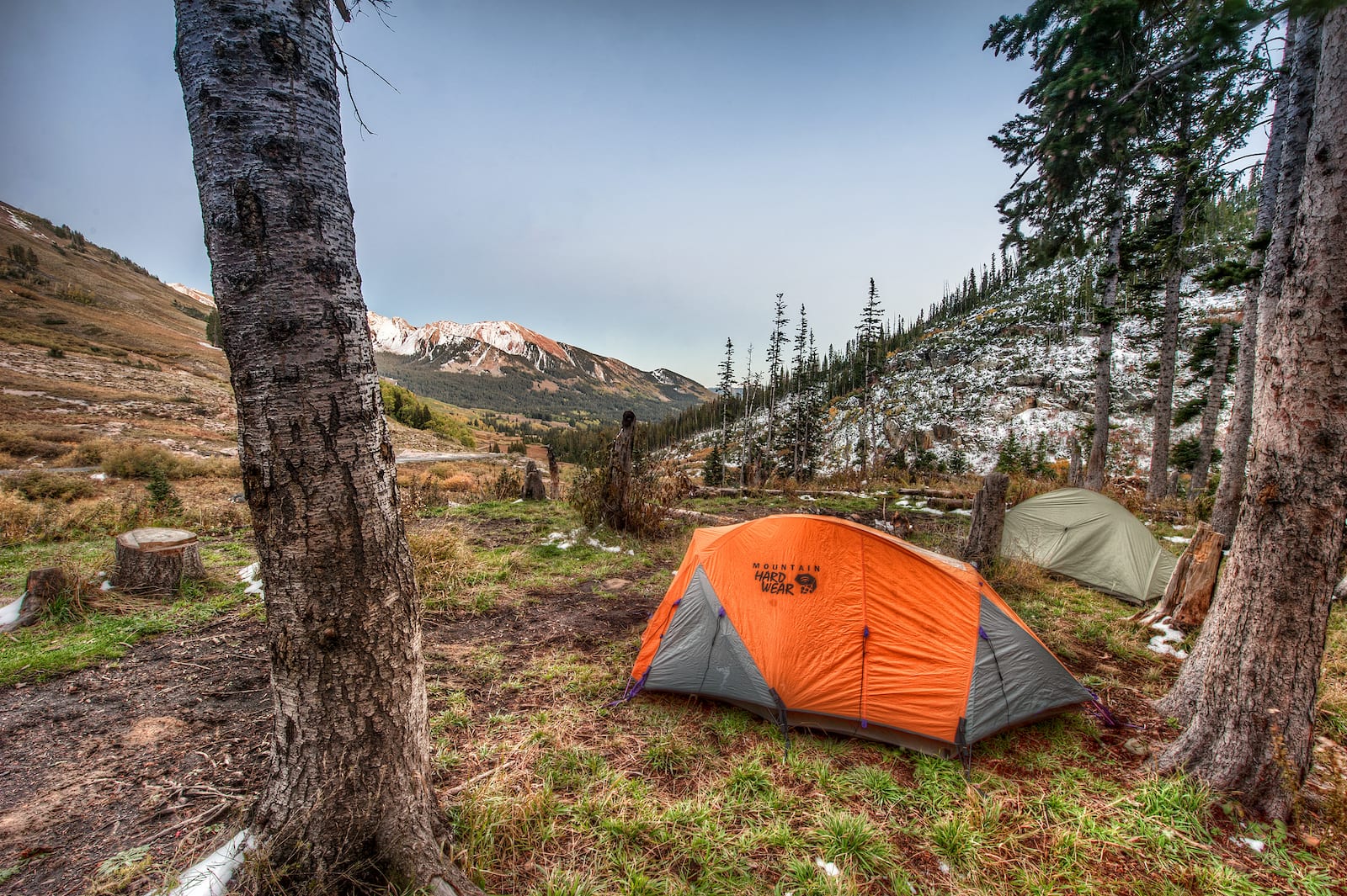 Dispersed Tent Camping Crested Butte by Gothic Mountain