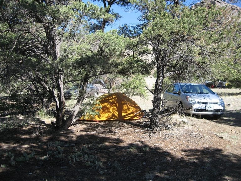 Camping near Salida, Poncha Springs and Monarch, around the Arkansas River