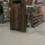 Kremmling CO Supermarket Outhouse Fitting Room
