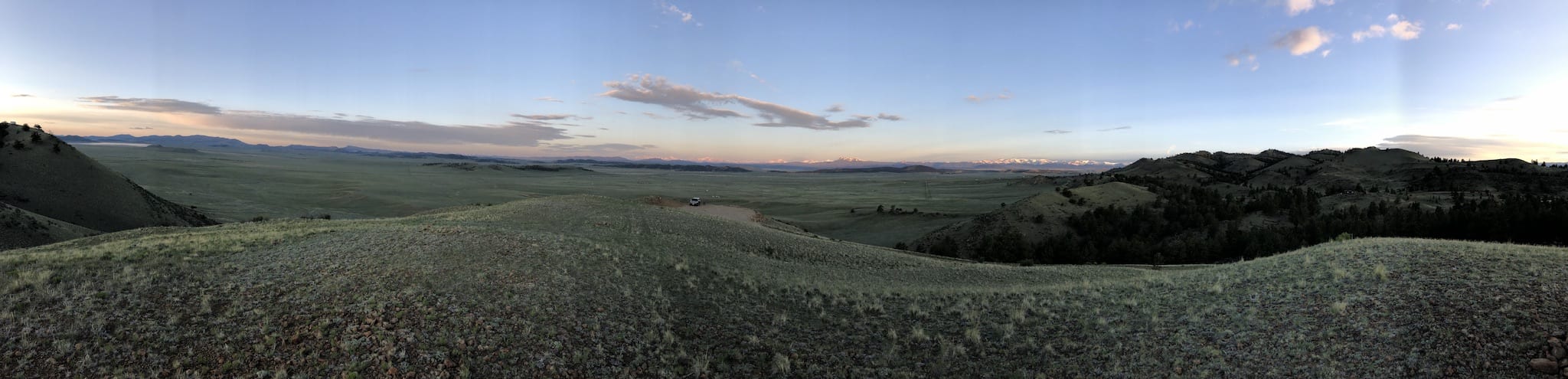 Hartsel Colorado Panorama Spinney Mountain Reservoir