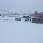 Hesperus Ski Area Chair Lift at Base