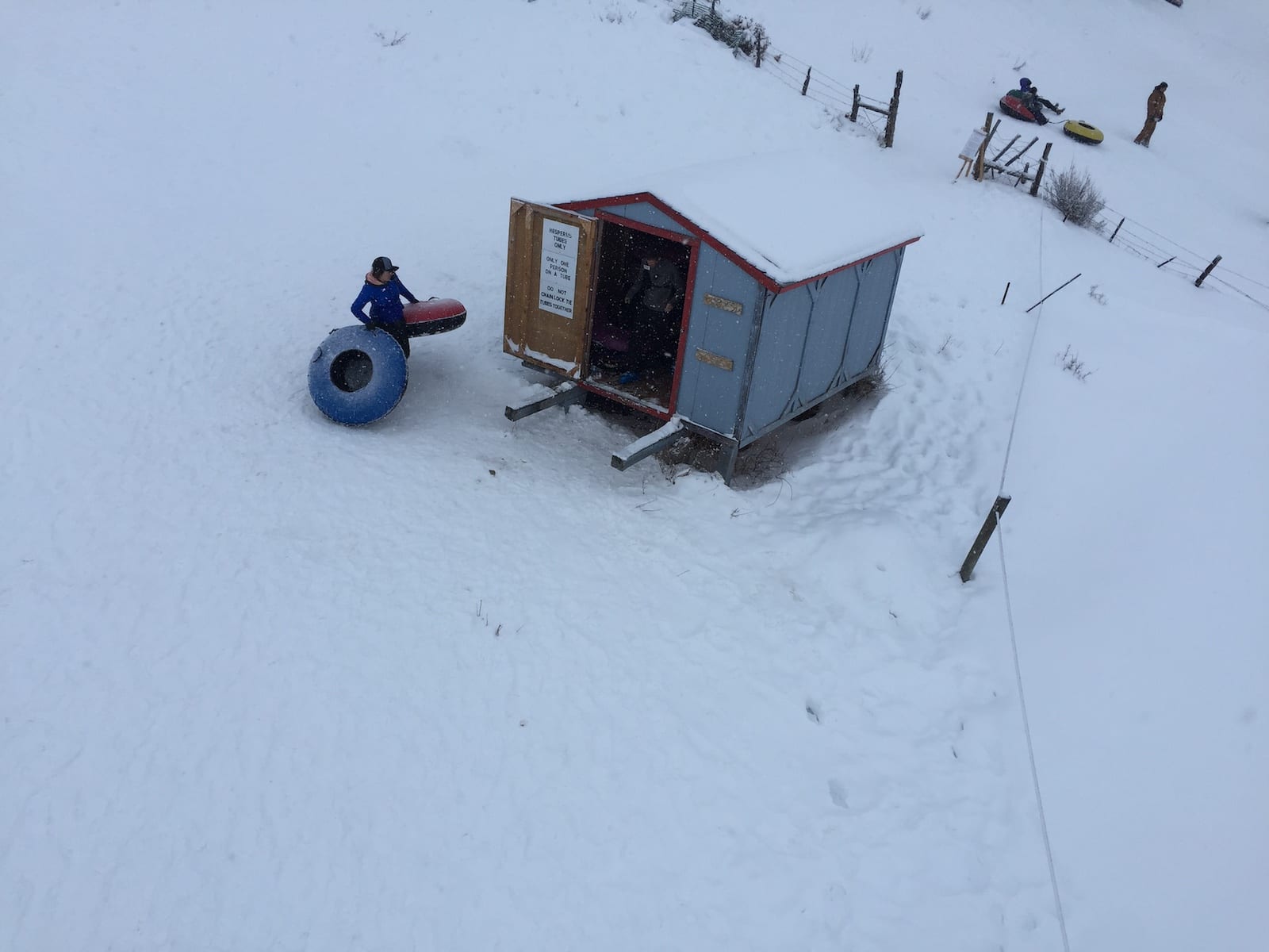 Hesperus Ski Area Tube Shack