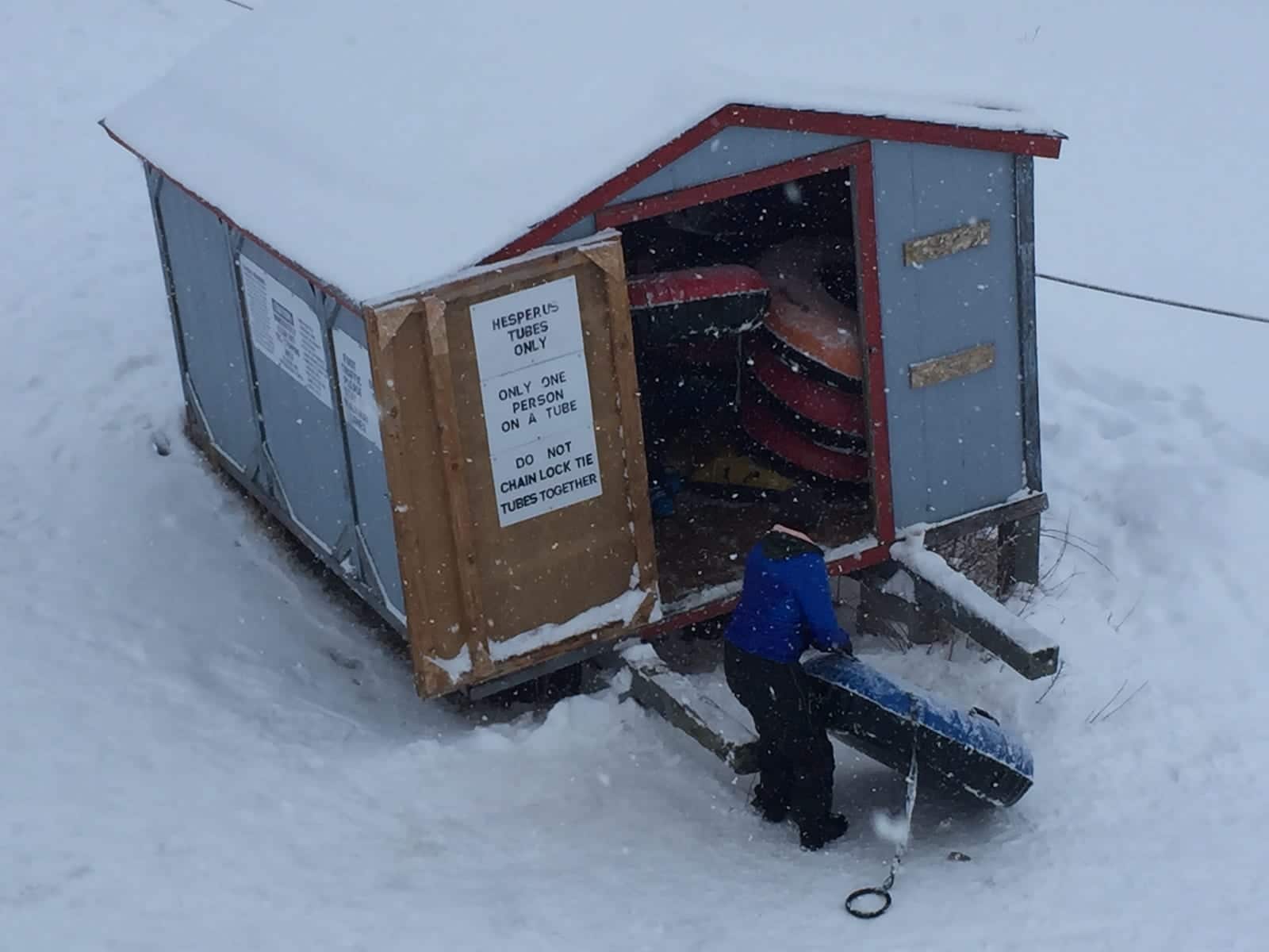Hesperus Tubing Hill Shack