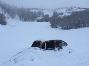 Hesperus Ski Area Punch Buggy