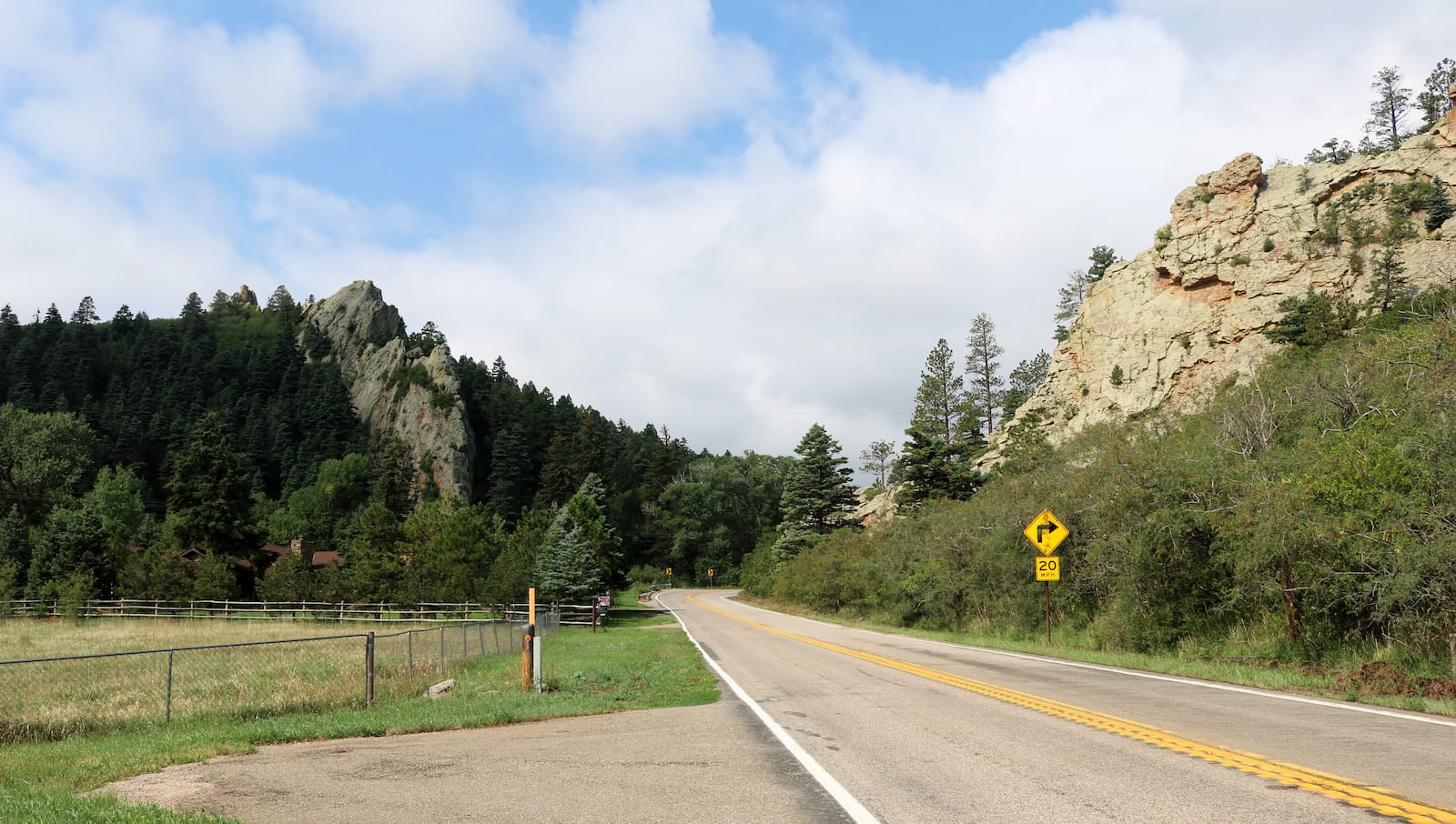 Highway of Legends Byway SH 12 The Gap near Cuchara, CO