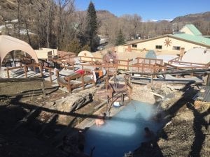 Waterfall Pool Hot Sulphur Springs Resort & Spa