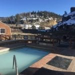 Courtyard Pool at Hot Sulphur Springs Resort & Spa