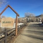 Hot Sulphur Springs Resort & Spa Relaxed Sign