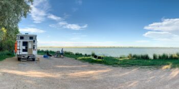 Jackson Lake State Park Lakeside Camping near Fort Morgan CO