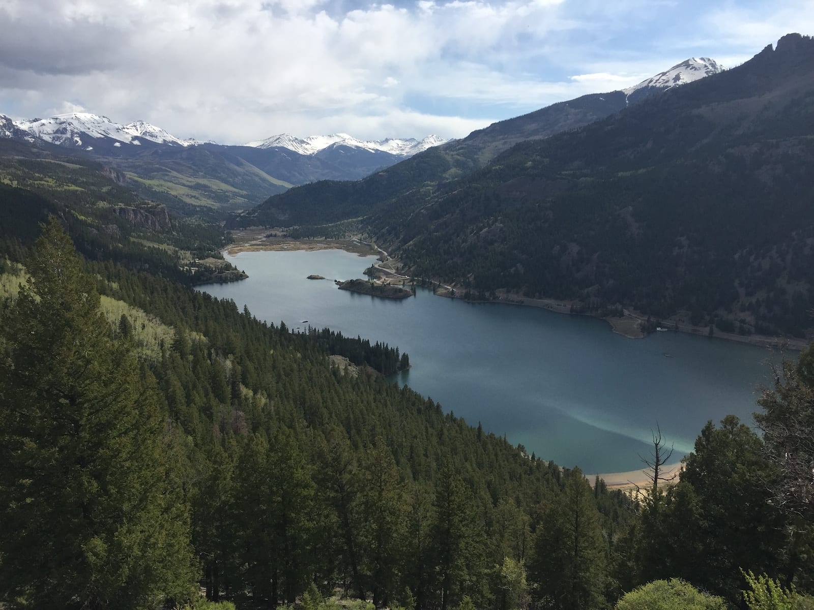 Lake San Cristobal Overlook Lake City CO