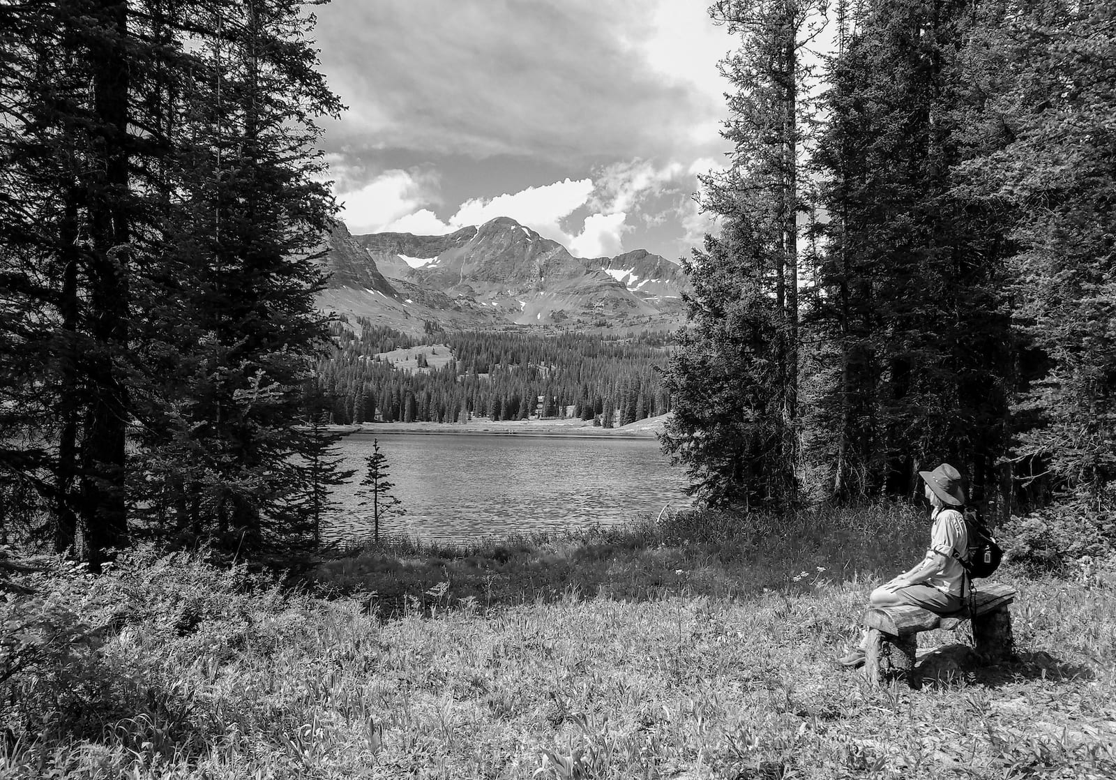 Lake Irwin Ruby Peaks Crested Butte CO