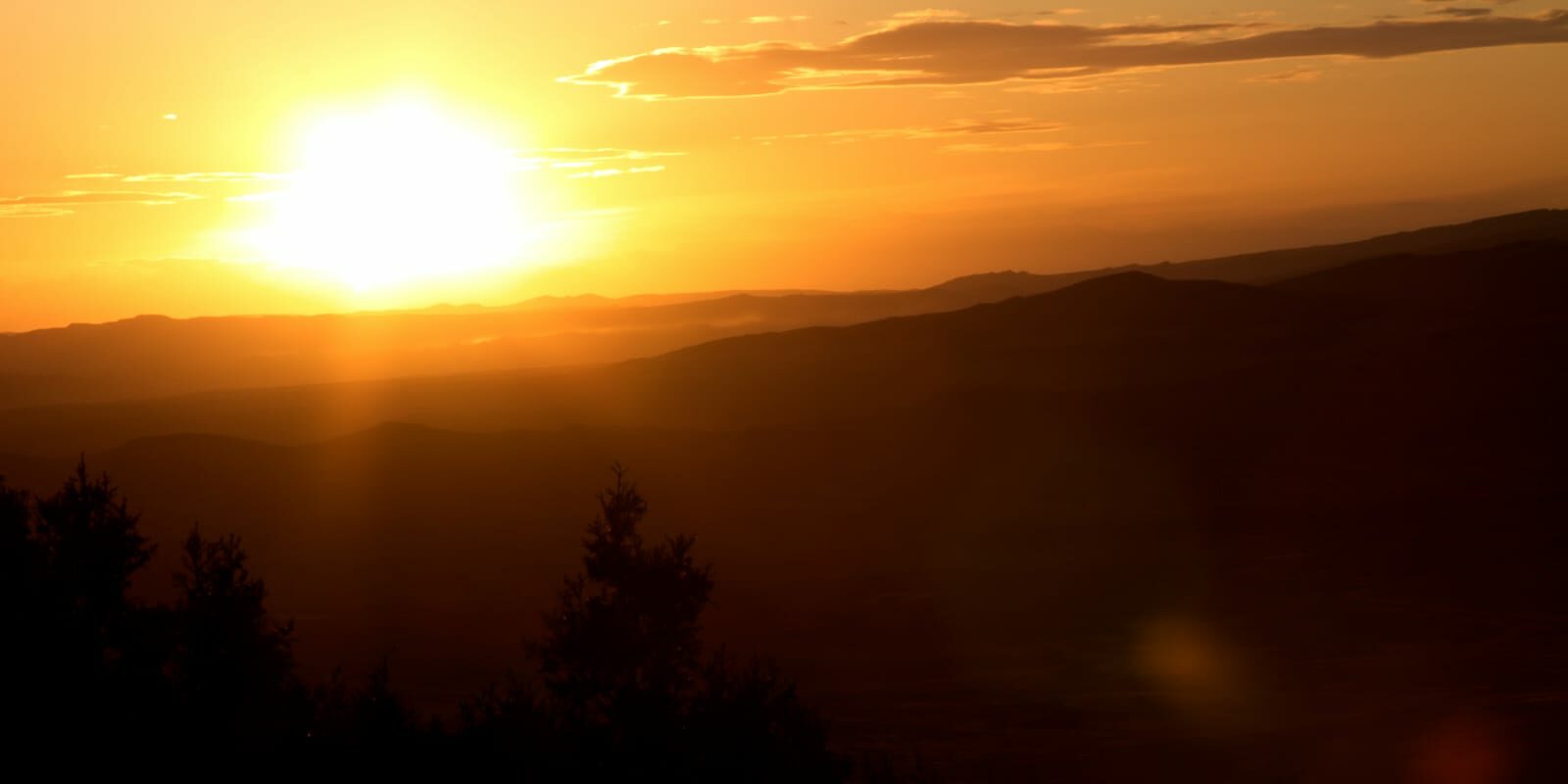 Pinyon Ridge Sunset Meeker Colorado