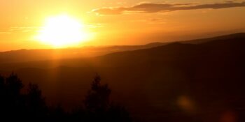 Pinyon Ridge Sunset Meeker Colorado