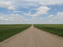 Pawnee National Grassland Road Weld CO