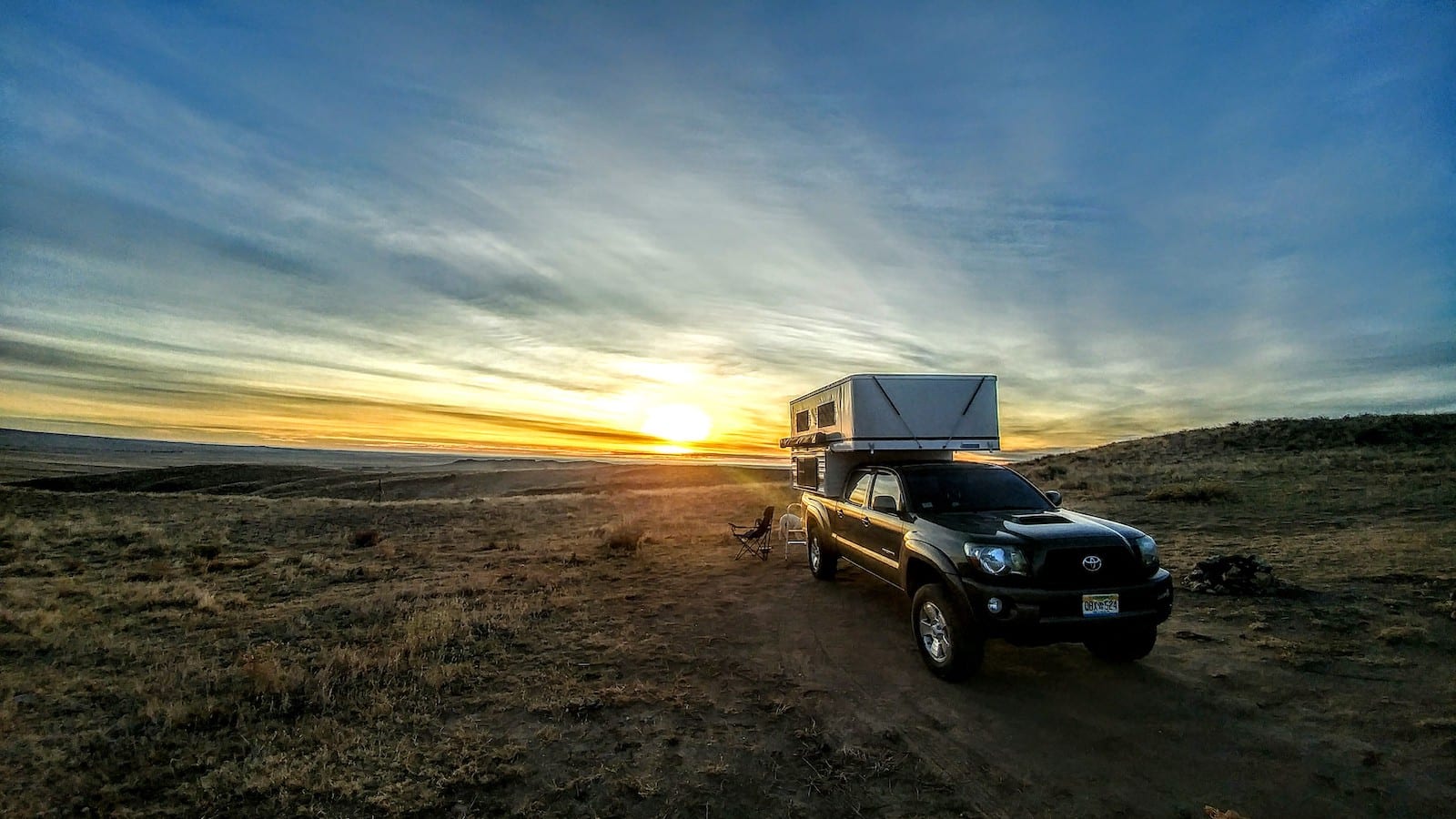 Pawnee National Grassland Truck Camper